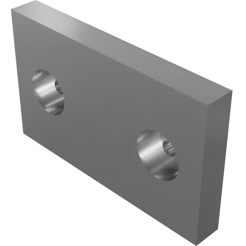 WEAR PAD, 5 X 3 X .625 W/NUT