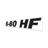 DECAL, CHASSIS, S-80 HF