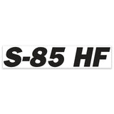 DECAL, CHASSIS, S-85 HF