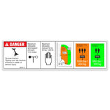DECAL, Z45XC WORD MAXIMUM CAPACITY