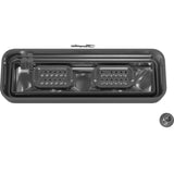 PLUG,PLASTIC,.250,BLK,LOPRO,DULL