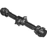 AXLE, DANA, 212HY, REAR,45DEG,LSD,26.25, REFURB