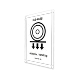 DECAL,LABEL,WHEEL LOAD