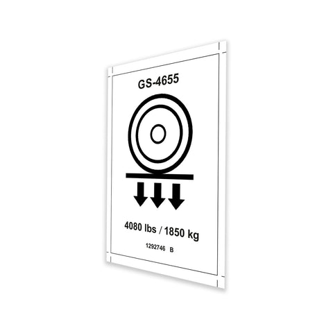 DECAL,LABEL,WHEEL LOAD