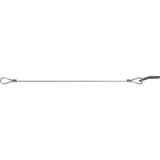 LANYARD, STEEL, 8,NYLON SLEEVE,#10