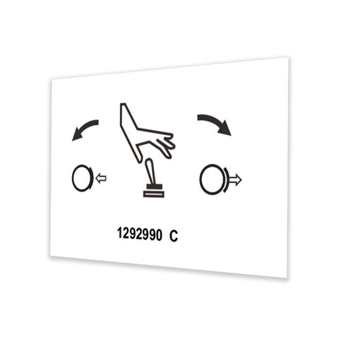 DECAL,RELEASE BRAKE