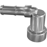 CONNECTOR, SAE12, 90 DEG, QUICK CONNECT,1/2 HOSE BARB