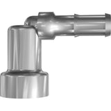 CONNECTOR, SAE12, 90 DEG, QUICK CONNECT,1/2 HOSE BARB