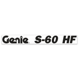 DECAL, BOOM, GENIE S-60 HF
