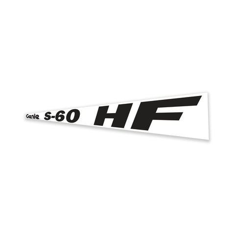 DECAL, BOOM, GENIE S-60 HF