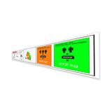 DECAL,DANGER,CAPACITY S-60 HF,WORD, FRENCH