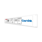 DECAL, MAX CAPACITY, SLAB ACCESS DECK WRD
