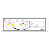 DECAL, LATCH INST SLAB ACCESS DECK