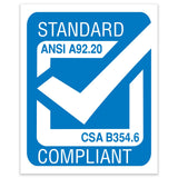 DECAL, ANSI/CSA COMPLIANT