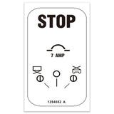 DECAL,GCON PANEL,GS, MINI