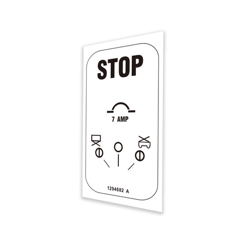 DECAL,GCON PANEL,GS, MINI