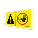 DECAL,IMPROPER OPERATION,SYMBOL, MINI