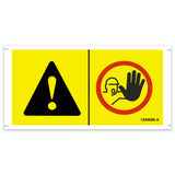 DECAL,IMPROPER OPERATION,SYMBOL, MINI