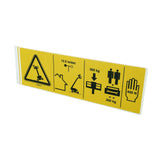 DECAL,TIP-OVER HAZARD,CE Z-45 FE/DC