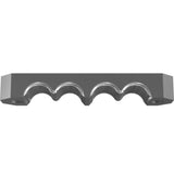 PLATE, CLAMP, TWIN HOSE,HYD, -8, NARROW