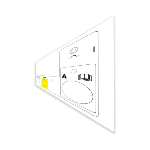 DECAL, GROUND CONTROL PANEL, LS
