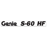 DECAL, BOOM, GENIE S-60 HF, BLUE