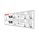 DECAL, DANGER, MAX CAPACITY 770LBS, SIDE FORCE 45/90LBS