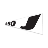 DECAL, CHASSIS, S-80 J