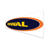 DECAL, COSMETIC, RIWAL, LOGO, 150 X 60 MM