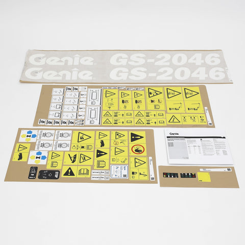 DECAL KIT,COMP SYM,GS2046,ANSI