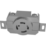 RECPT,4-PRONG,TWIST LOCK,L-40,30AMP