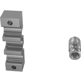 BLOCK, 2 HOSE AND 3 CABLE CLAMP