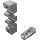 BLOCK, 2 HOSE AND 3 CABLE CLAMP
