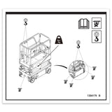 DECAL,LABEL TRANSPORT DIAGRAM,GS-1932m