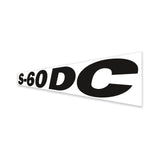 DECAL, COSMETIC, S-60 DC
