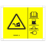 DECAL SYMBOL BRAKE REL SAFETY,H