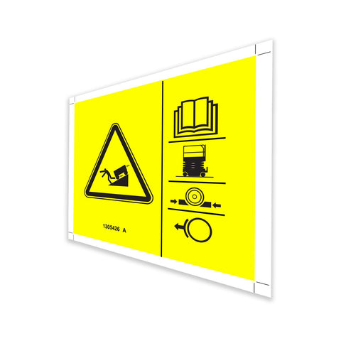 DECAL SYMBOL BRAKE REL SAFETY,H