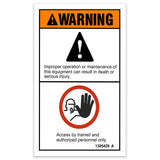 DECAL,IMPROPER OPERATION,MINI,H