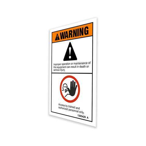 DECAL,IMPROPER OPERATION,MINI,H