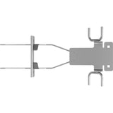 WELDMENT, CABLE TRACK, LOWER MOUNT, 12K