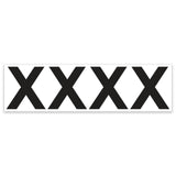 DECAL, COSM, NORDWEST, FLEETNUMBER, 300 X 90 MM