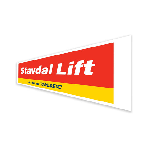 DECAL, COSM, STAVDAL, LOGO, 235 x 80 MM