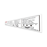 DECAL,NOTICE,MAN FORCE,AUS, PIPE CRADLE,GS3384