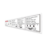 DECAL,NOTICE,MAN FORCE,AUS, PIPE CRADLE,GS5390