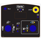 DECAL, PLATFORM CONTROL PANEL