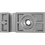 HOSE CLAMP,3 HOLE,PLASTIC