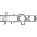 WELDMENT, S85XC FE/DC SWING CHASSIS