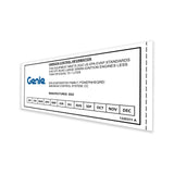 DECAL, EVAP EMISSIONS, EPA CERT 2022