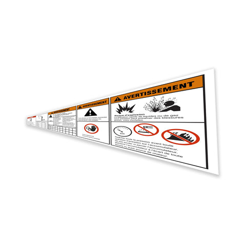 DECAL,ELECTROCUTION,ANNUAL INSPECTION,COMPARTMENT ACCESS,EXPLOSION