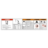 DECAL,ELECTROCUTION,ANNUAL INSPECTION,COMPARTMENT ACCESS,EXPLOSION